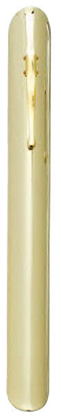 Steel Crumb Scraper, Gold Plated With Gold Plated Clip