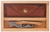 Castello Waiter's Corkscrew Set (Olive Wood)
