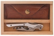 Castello Waiter's Corkscrew Set (Natural Aluminum)