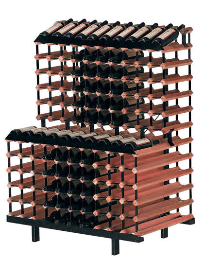 Monterey One Meter Tiered Display Rack