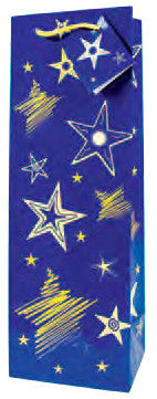Night Sky Paper Wine Bag