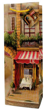 French Bistro Paper Wine Bag
