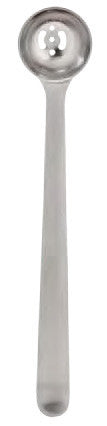 Olive Spoon, Brushed Stainless Steel