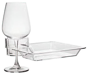Multi-Bev Party Plate, Acrylic