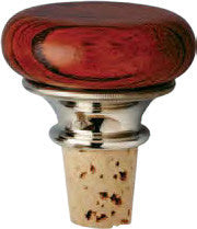 Rosewood Flat-Top Cork Stopper