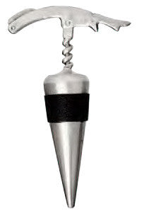 Classico Solid  S/S  Bottle Stopper- Waiter's Corkscrew Top