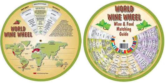 World Wine Wheel and Food Guide Matching Guide
