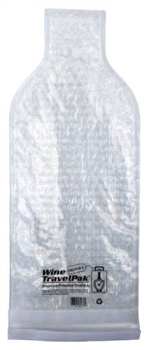 Wine TravelPak? Reusable Bottle Protector- Clear