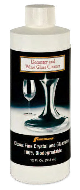 Decanter and Wine Glass Cleaner, 12 oz.