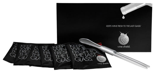 Wine Shield (Wine Preserva) 50 Pak w/Insert Fork