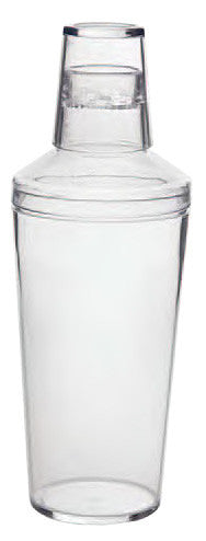 Plastic Cocktail Shaker Set, 3 Piece