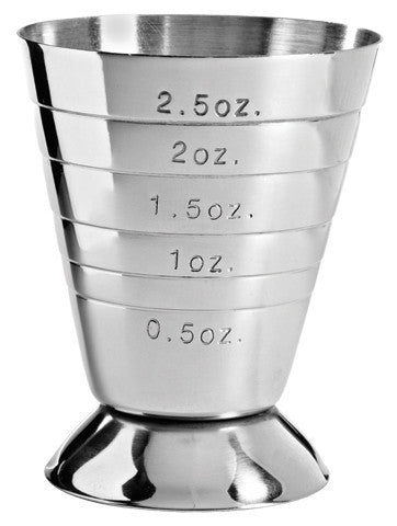 Multi-Level Stainless Steel Jigger Cup