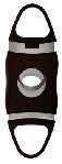 Oval-Shaped Cigar Cutter, Double Cut Blade