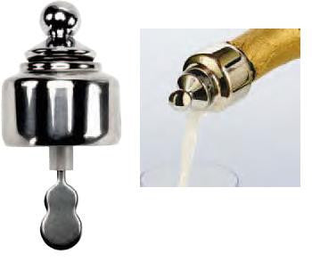 Auto-Close Pour & Seal for Champagne
