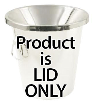 Stainless Steel Wine Tasting Receptacle (Spittoon), Lid Only