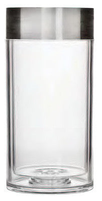 Regale Double Wall Wine Cooler with Brushed Stainless Steel Rim