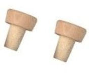 Wood-Top Bottle Cork, Two No. 8080 on a Card